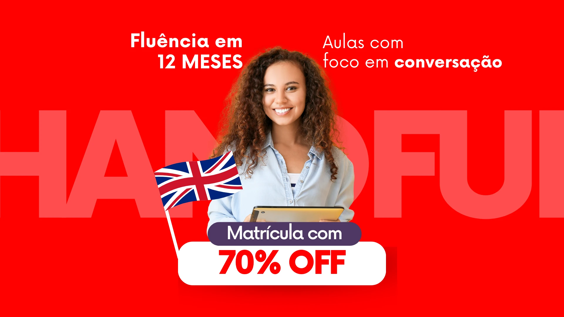 Imagem de apresentação da promoção de 70% off