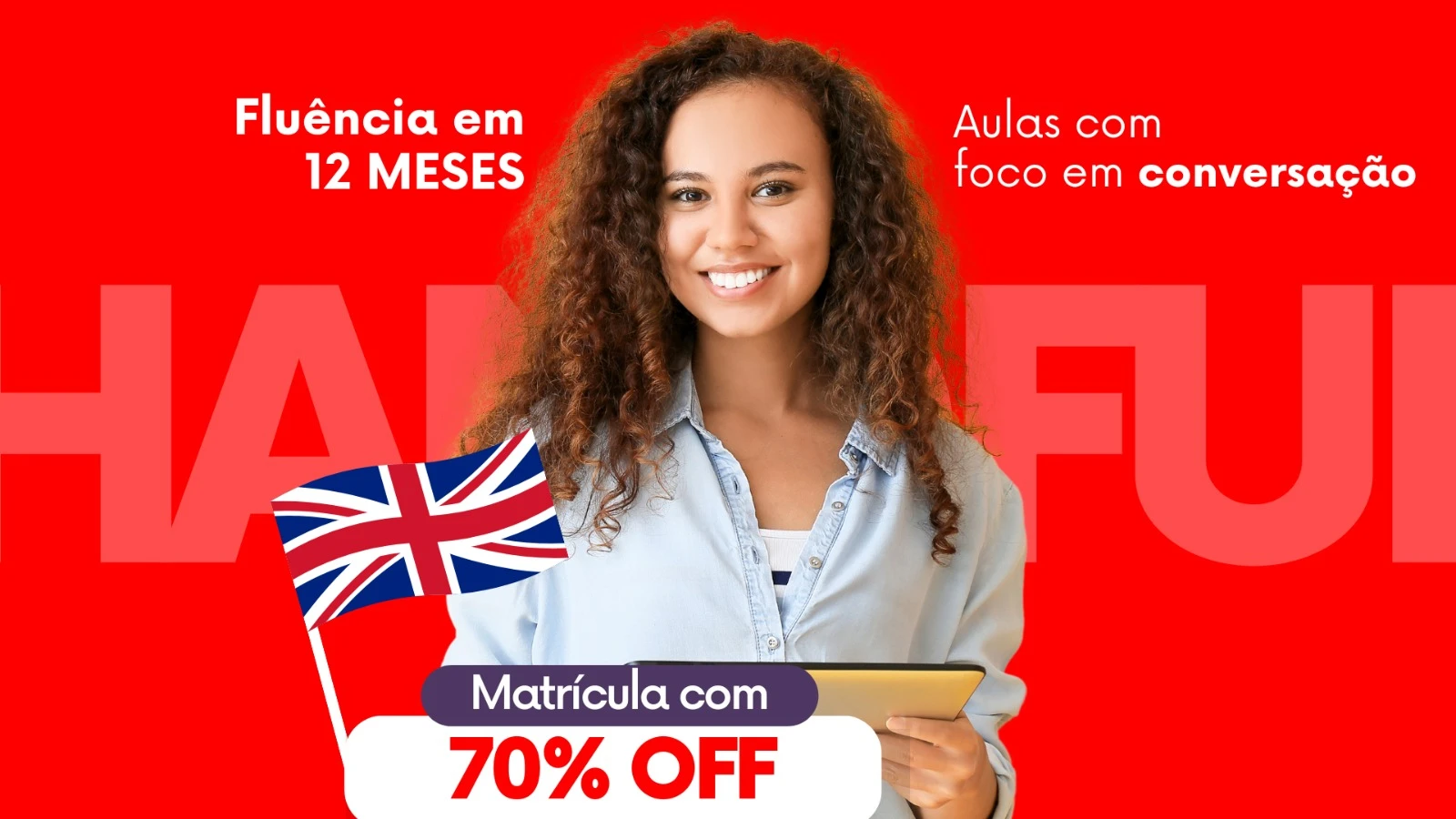 Imagem de apresentação da promoção de 70% off